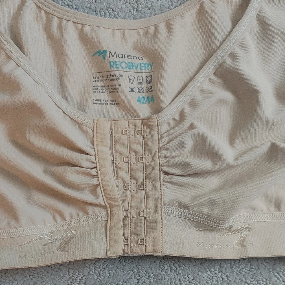 Beige Post-Surgery Bra - Picture 2 of 7